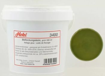 HEK3400 - Colle pour flocage verte 500ml