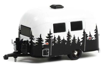 GREEN34120-E - Caravane Airstream 16 Bambi 1961 de la série HITCHED Homes sous blister