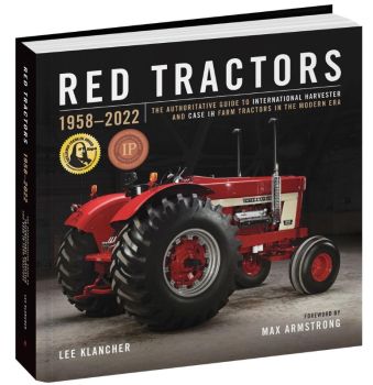 OCT34126 - Livre sur les tracteurs rouges 1958-2022 – TEXTE EN ANGLAIS