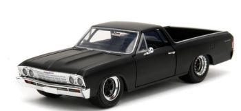 JAD34414 - CHEVROLET El Camino 1967 Noir FAST & FURIOUS