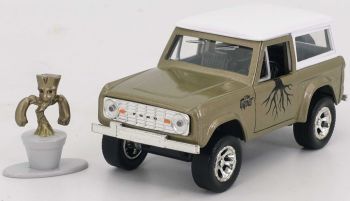 FORD Bronco 1973 marron avec figurine GROOT