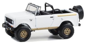 GREEN35270-B - INTERNATIONAL Harvester Scout 1970 Blanc de la série ALL-TERRAIN sous blister