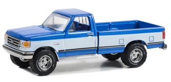 GREEN35270-D - FORD F-150 XLT Lariat 1988 Bleu de la série ALL-TERRAIN sous blister