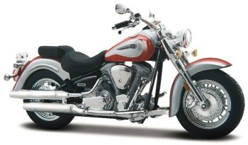 MST352RO - YAMAHA Road Star 2001 grise et cuivré