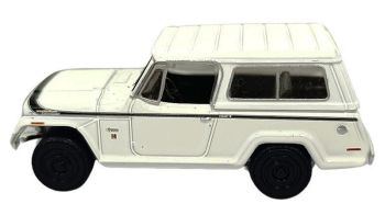 GREEN35310-C - JEEP Jeepster Commando 1971 Blanc de la série ALL-TERRAIN sous blister