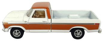 GREEN35310-D - FORD F-150 Ranger XLT 1977 Orange et blanc de la série ALL-TERRAIN sous blister