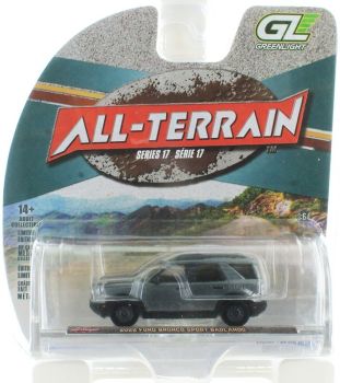 GREEN35310-F-GRIS - FORD Bronco Sport Badlands 2022 gris de la série ALL-TERRAIN sous blister