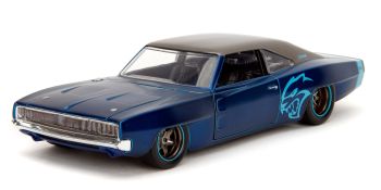 JAD36009 - DODGE Charger Widebody 1968 bleu - PINK SLIPS