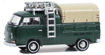 GREEN36090-C - VOLKSWAGEN Type 2 double cabine pick-up de la série CLUB VEE-DUB sous blister