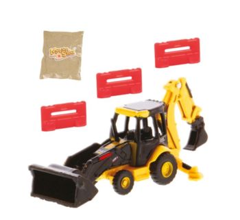 CARRERA37085964 - PlayBox kit - Tractopelle CATERPILLAR 420E avec sable magique