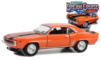 GREEN37280-D - CHEVROLET Camaro Z28 1969 Orange de la série WOODWARD DREAM CRUISE sous blister