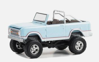 GREEN37300-B - FORD Bronco custom 1970 de la série 50e Anniversaire BARRETT JACKSON sous blister