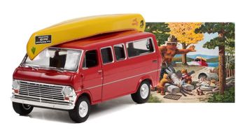 FORD Club Wagon 1969 de la série SMOKEY BEAR sous blister