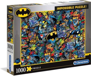 CLE39575 - Puzzle impossible 1000 pièces BATMAN