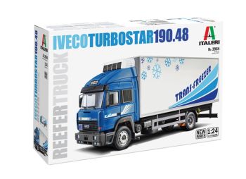 ITA3964 - Camion IVECO TurboStar 190.48 4x2 porteur frigo à assembler et à peindre