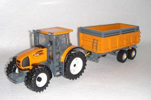 UH68116 - Tracteur RENAULT Ares 836 RZ avec Benne 2 Essieux