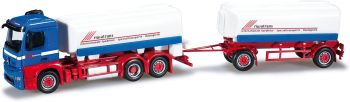 HER301435 - MERCEDES Antos M porteur avec remorque citerne  RIWATRANS