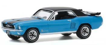GREEN30171 - FORD Mustang 1967 spécial SkiBleue sous Blister