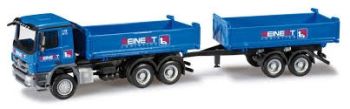 HER302159 - Mercedes-Benz Actros M porteur benne avec benne 2 essieux REINERT