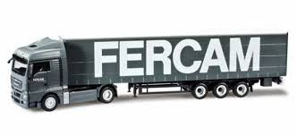 HER302326 - MAN TGX XLX Euro5  avec remorque bâchée  FERCAM