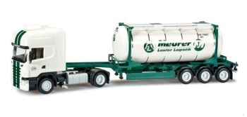 HER302401 - SCANIA R09 Topline avec remorque porte container  LANFER