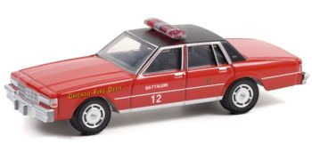 GREEN30243 - CHEVROLET Caprice 1990 Pompier de Chicago sous Blister