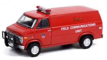 GREEN30277 - GMC Vandura 1989 Pompiers de New York sous Blister