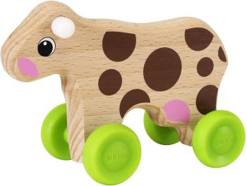 BRIO30309 - Mini vache à pousser