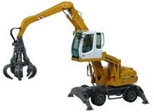 NZG676 - Pelle de Manutention sur pneus LIEBHERR A316 Litronic