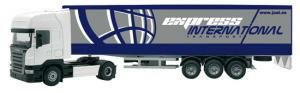 JOA386 - SCANIA R 4x2 Avec Remorque 3 Essieux "Transport Express International"