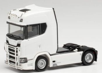 HER310116-004 - SCANIA CS 20 HD 4x2 avec pare-Buffle et rampe de phare blanc