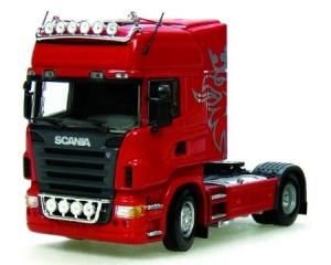 UH5683 - SCANIA R580 Rouge avec Rampes de Phares