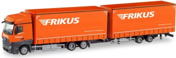 HER311182 - MERCEDES Actros porteur 6x2 avec remorque 2 Essieux FRIKUS