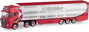 HER311410 - MERCEDES Actros 6x2 avec bétaillère 3 Essieux HIMML
