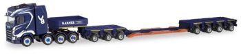 HER311564 - SCANIA CS 20 HD 8x4 avec plateau surbaissé 7 Essieux KARNER SCHWERTANSPORTE