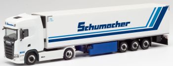 HER311670 - SCANIA CS 20 HD 4x2 avec remorque frigo 3 Essieux SCHUMACHER