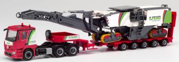HER311700 - MERCEDES Actros 6x4 avec porte engins 5 Essieux et fraiseuse WITGEN 250i ENRICO FEIND