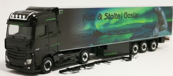 HER311762 - MERCEDES Actros 4x2 avec remorque 3 Essieux KOTT & STOLTE GOSLAR