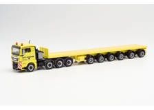 HER312479 - MAN TGX XL 8x4 avec plateau 6 essieux LEY KRANE