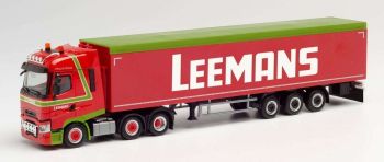 HER312790 - RENAULT T 6x2 avec remorque Bâché 3 Essieux LEEMANS