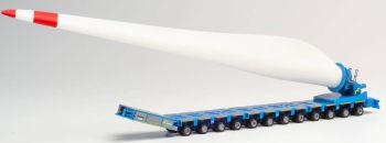 HER313032 - Module de transport de pale d'éolienne GOLDHOFER FTV 300 avec pale
