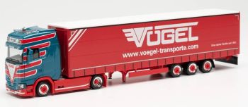 HER313414 - SCANIA CS 20 HD 4x2 avec remorque 3 Essieux VOGEL