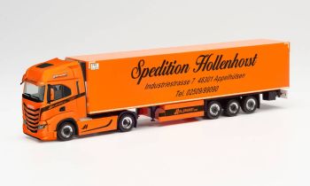 HER313476 - IVECO S-Way 4x2 avec remorque frigo 3 Essieux SPEDITION HOLLENHORST