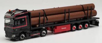 HER313773 - DAF XF SSC 4x2 avec plateau et chargement MARTEN NOOTELMANN