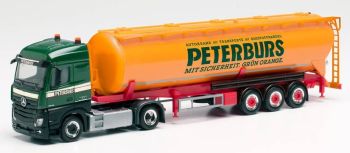 HER313810 - MERCEDES Actros S. 4x2 avec citerne silo 3 essieux PETERBURS