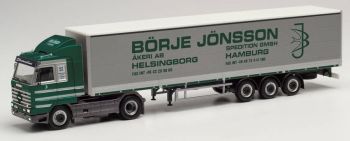 HER314039 - SCANIA 143 SL 4x2 avec remorque bâchée 3 essieux BÖRJE JÖNSSON