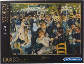 CLE31412 - Puzzle 1000 Pièces Bal du moulin de la galette