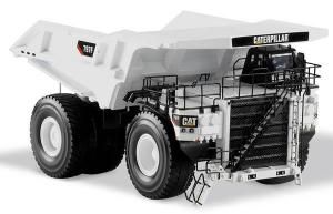 NOR55243 - Dumper CAT 797F Blanc Edition Limitée à 2500 exemplaires
