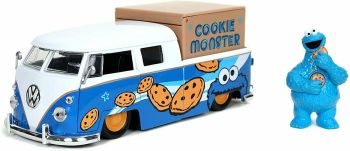 JAD31751 - VOLKSWAGEN Bus 1962 avec figurine Monster Cookie