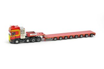 IMC32-0010 - SCANIA R6 Topline 8x4 avec plateau NOOTEBOOM MCO 8 Essieux NEEB